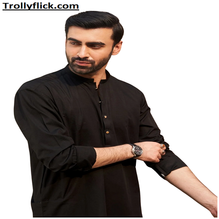 Black Cotten Kurta Trouser Men