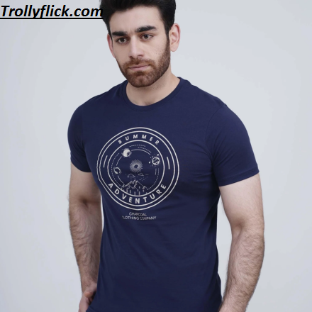 REGULAR GRAPHIC T-SHIRT NAVY