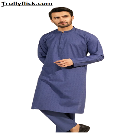 Slim Fit Kurta Trouser - Men