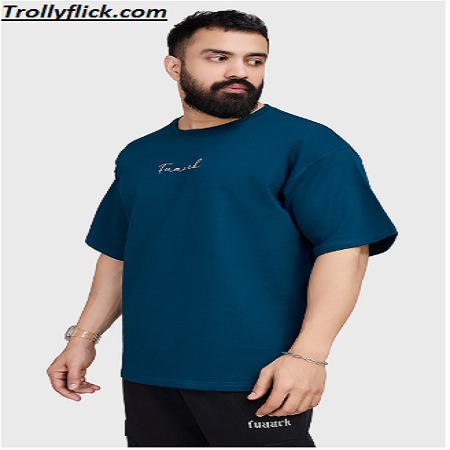 OVERSIZED GRAPHIC T-SHIRT TEAL